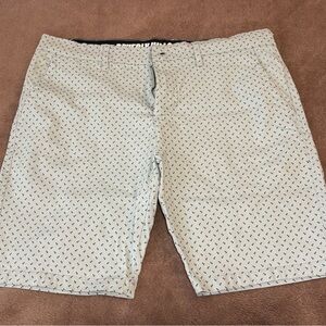 Light Blue Patterned Men's Shorts